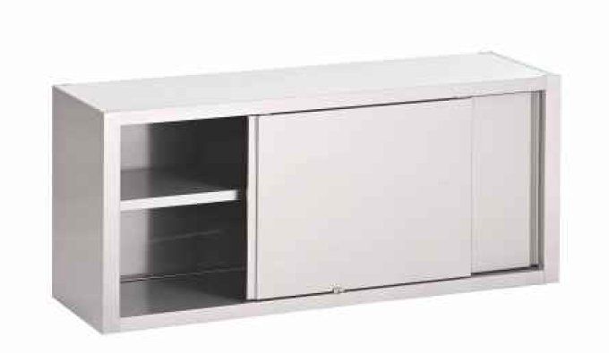 Armoire murale portes coulissantes Inox 430