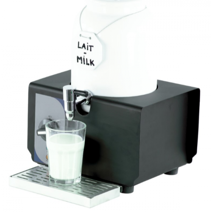 Distributeur de lait chaud en porcelaine 4 L 