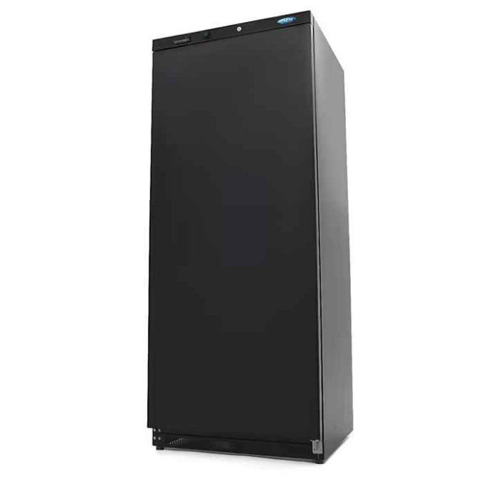 Réfrigérateur - 600 L - 4 étagères réglables - noir- MAXIMA