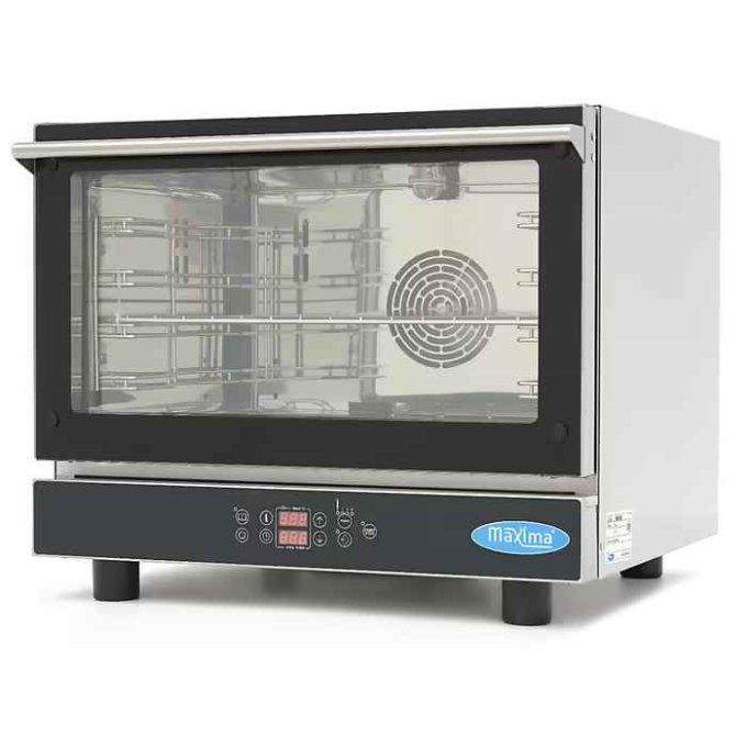 Four combiné 4 plateaux 1/1GN 60x40cm numérique 400V MAXIMA 08500203 