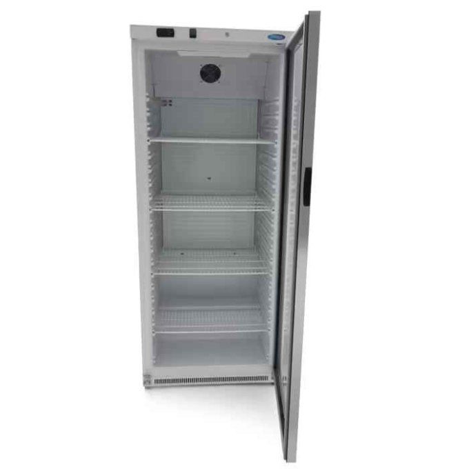 Réfrigérateur - 600 L - blanc - avec porte en verre- MAXIMA