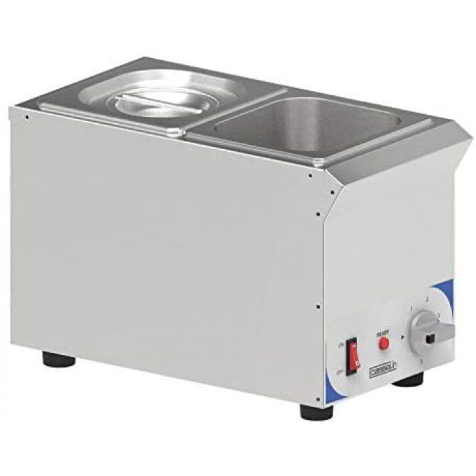 Bain-marie à sauce 2 cuves GN1/6, 230v, 800w