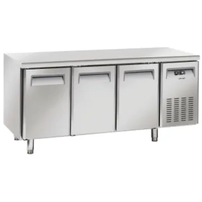  Table réfrigérée positive 259 litres 3 portes CASSELIN CTAR3P