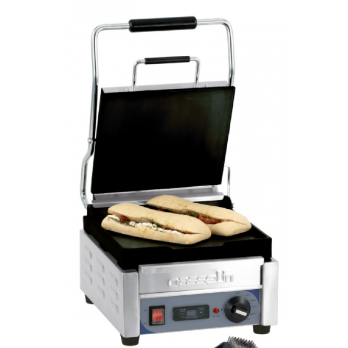 Grill Panini petit premium lisse - lisse avec minuteur