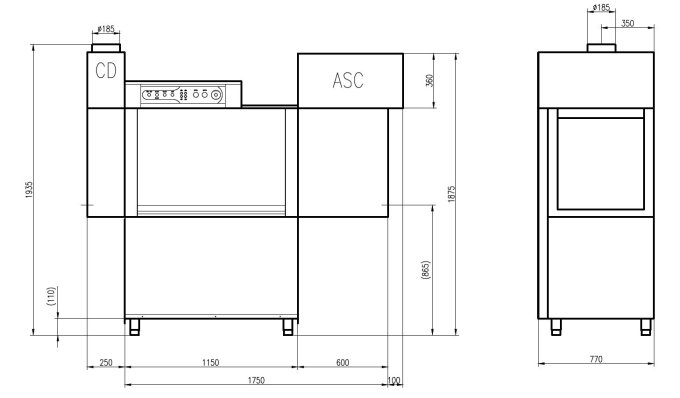 PL LAVE-VAISELLE TRANSPORTEUR EN RACK CD