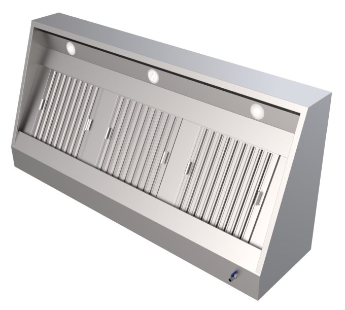 950 HOTTE MURALE 3000  *TRANSPORT SUR DEMANDE* COMBISTEEL 7333.0625