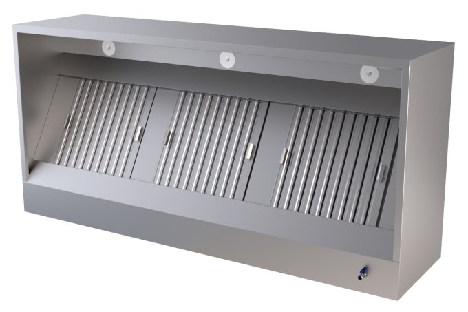 HOTTES MURALES MODÈLE DE BOÎTE 3000 950 COMBISTEEL 7333.0655