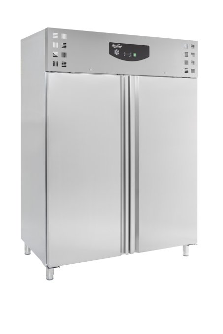 CONGÉLATEUR EN ACIER INOX 2 PORTES