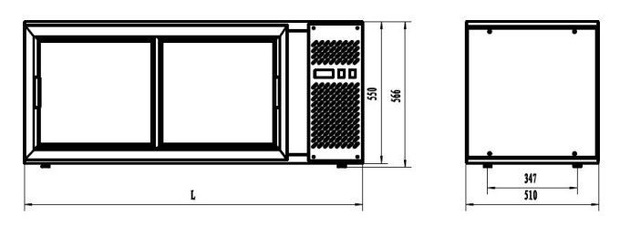VITRINE DE PÂTISSERIE