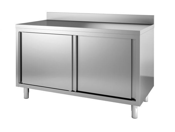 600 PLAN DE TRAVAIL PORTES COULISST BORD RELEVÉ 1600