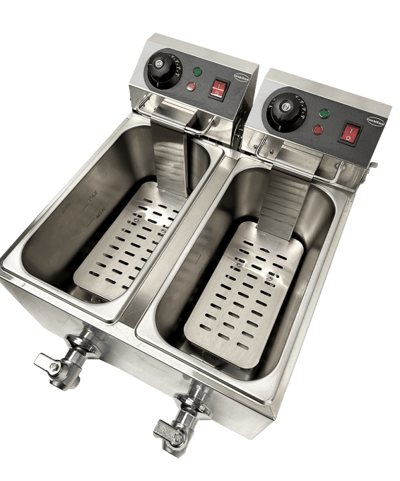 FRITEUSE POSABLE ÉLECTRIQUE 2X4 L