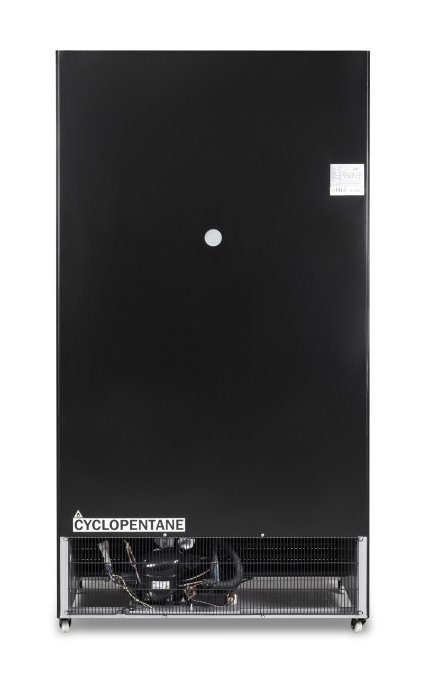 RÉFRIGÉRATEUR AVEC PORTES COULISSANTES EN VERRES BEZ-780 SL NOIR