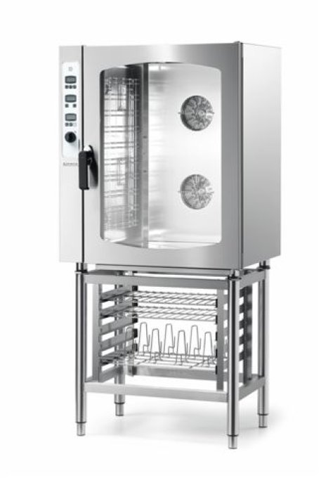 GIORIK FOURS À CONVECTION, GAS  895X768X965MM. (LXDXH), CAP. 10X 1/1 GN  TEMP. +50/+280°C, 0,9 + 19 