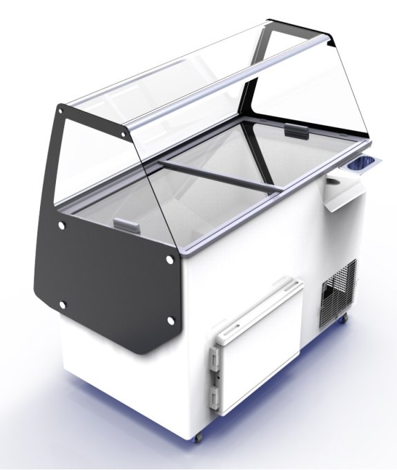 VITRINE À CREME GLACÉE CUBA 13X5 LTR
