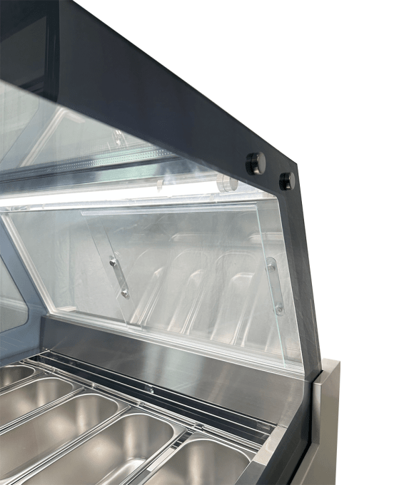 VITRINE À CREME GLACÉE KOMODO 6X5L