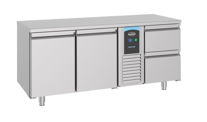 700 TABLE RÉFRIGÉRÉE 2 PORTES ET 2 TIROIRS MONOBLOCK ENERGY LINE
