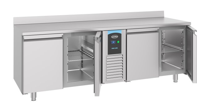 700 TABLE RÉFRIGÉRÉE BORD RELEVÉ 4 PORTES MONOBLOCK ENERGY LINE