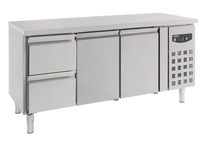 700 TABLE RÉFRIGÉRÉE 2 PORTES ET 2 TIROIRS