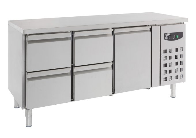 700 TABLE RÉFRIGÉRÉE 1 PORTE ET 4 TIROIRS