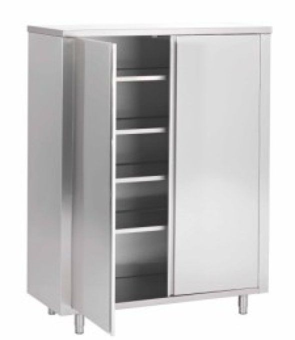 Armoire haute portes battantes Inox AISI 430 