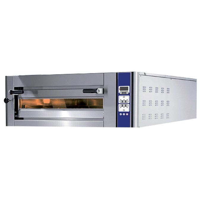 Four à pizza élect. pour 6 pizzas ø 350 mm, contrôle électronique VIRTUS CAB0008/CD