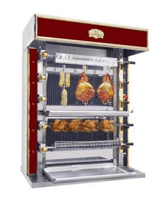 Rôtissoire Séduction - étroite - émaillée ou inox INOTECH ITMR30/50/70