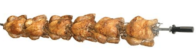 Broche horizontale avec griffes INOTECH ENITRBML 1040mm