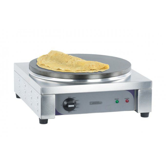 Crêpière carrée inox 350 mm, 230v, 2200w