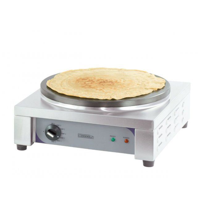 Crêpière carrée inox 400 mm, 230v, 2700w