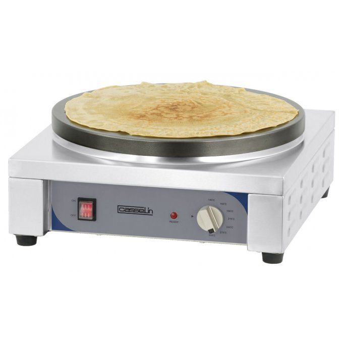 Crêpière carrée premium inox 400 mm, 230v, 2700w