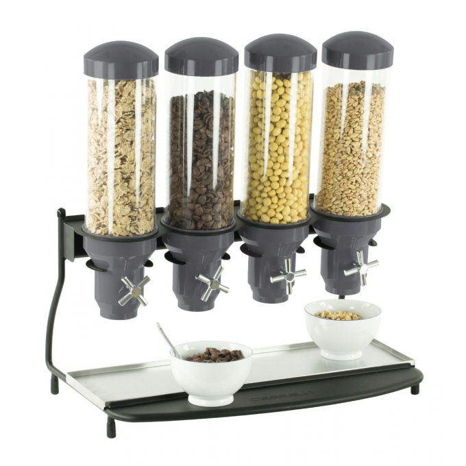 Distributeur de céréales 4 X 3 litres CASSELIN  CDC4 