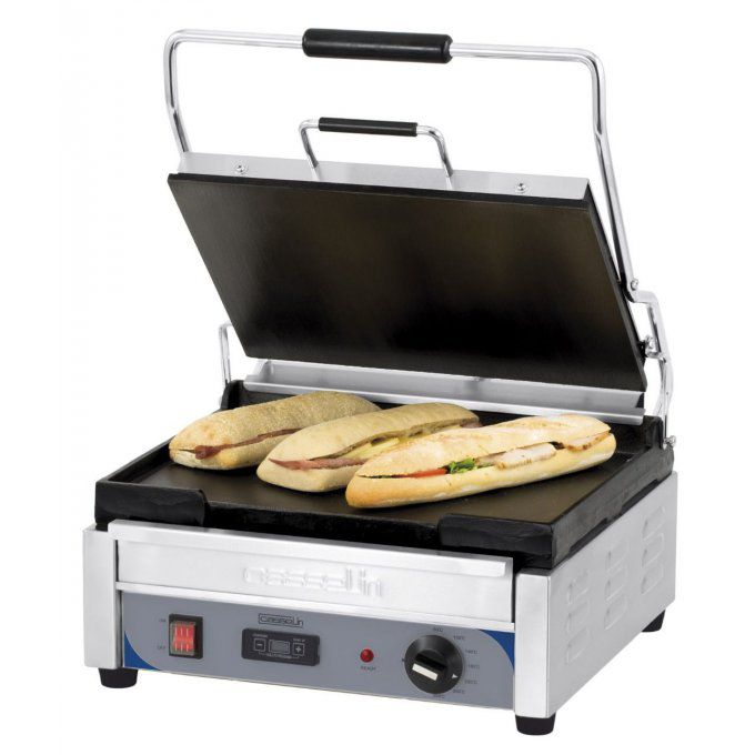 Grill Panini grand premium lisse - lisse avec minuteur