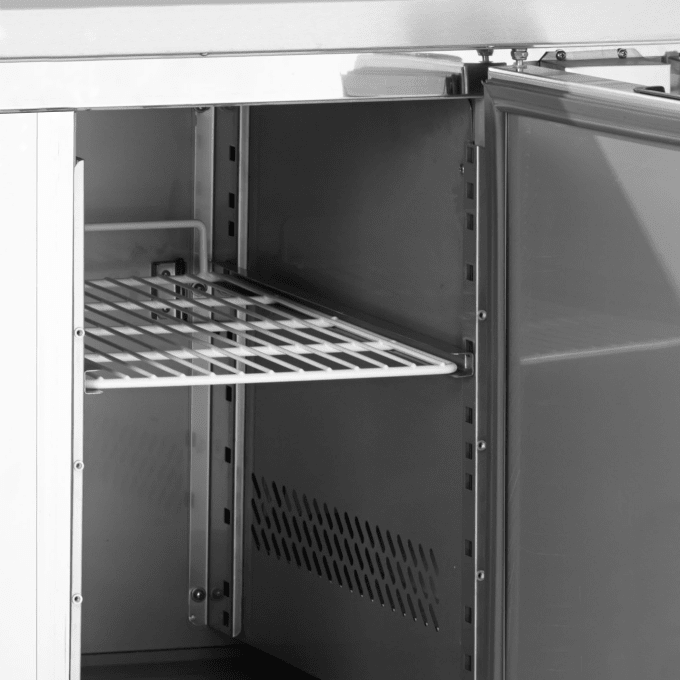 Comptoir pour saladette GN1/1 TEFCOLD GS92