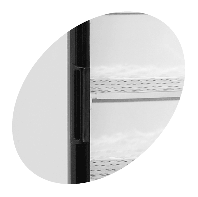Congélateur vertical vitré TEFCOLD UFSC370G