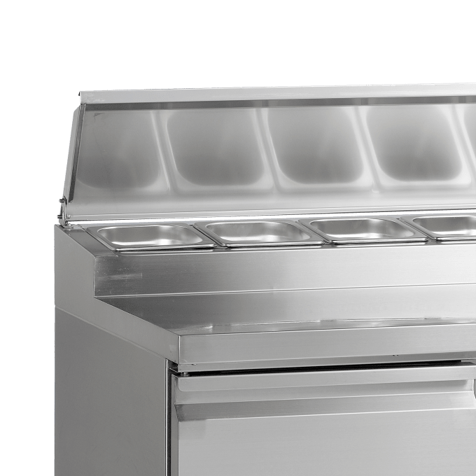 Comptoir de préparation de sandwich GN1/1 TEFCOLD SS920