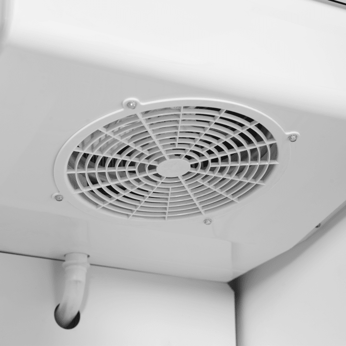 Congélateur vertical vitré TEFCOLD UF200VG