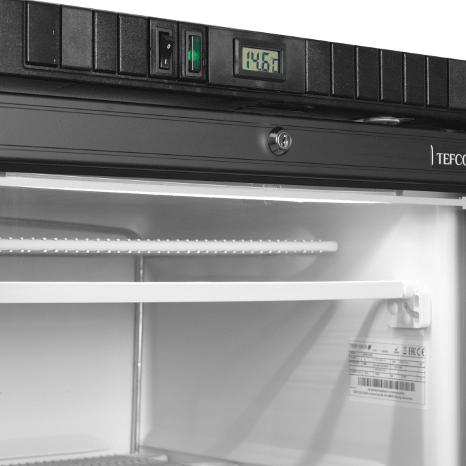 Congélateur vertical vitré TEFCOLD UFSC371G
