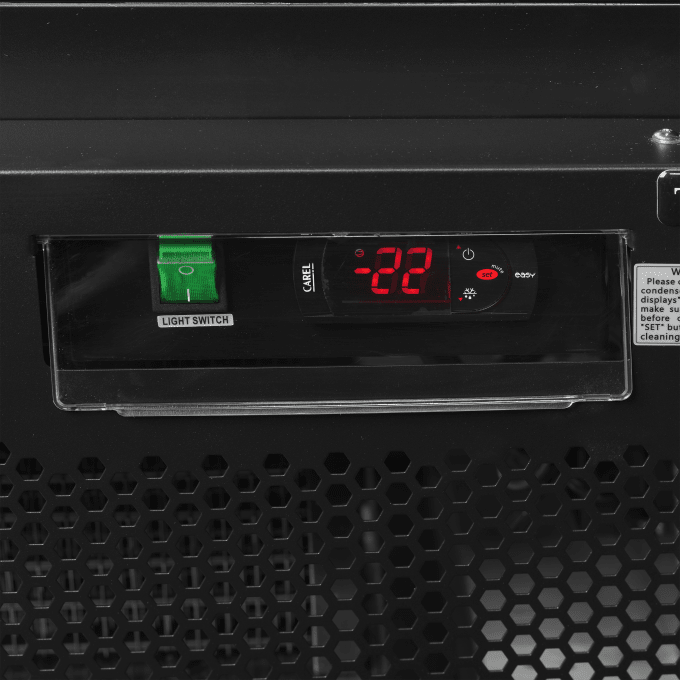 Congélateurs verticaux de vitrine TEFCOLD F2DBB