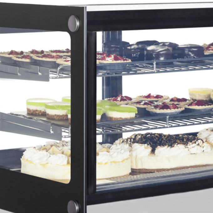 Comptoir réfrigéré  TEFCOLD LCT900F/BLACK