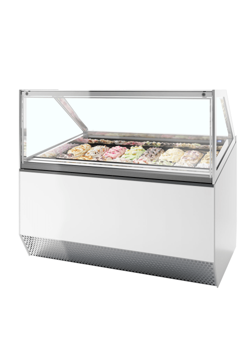Vitrine ventilée pour glace en bac TEFCOLD MILLENNIUM ST16