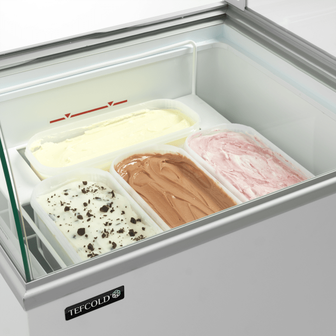 Congélateur de crème glacée TEFCOLD IC201SC+SO