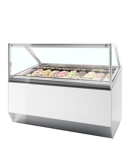 Vitrine ventilée pour glace en bac TEFCOLD MILLENNIUM ST18