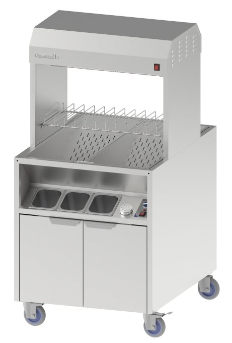 Poste de salage double chauffe traversant 800