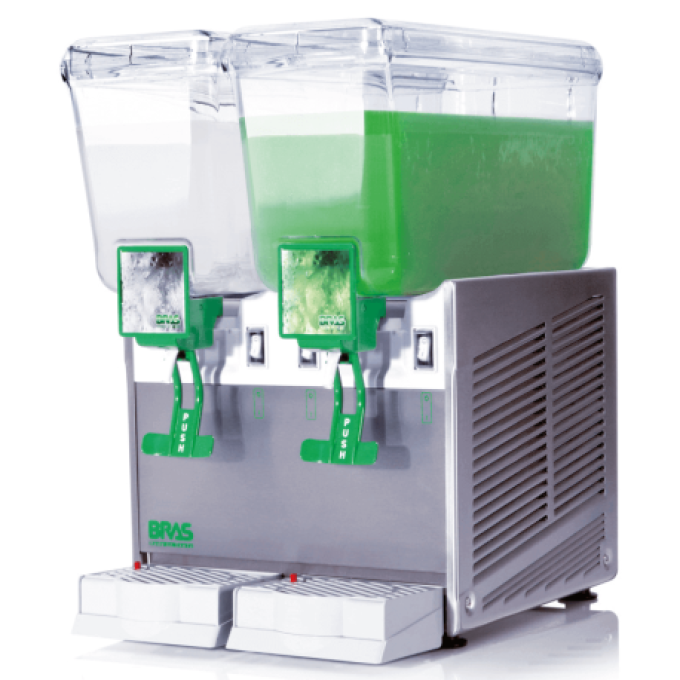 Distributeur de boissons 2x12 litres CLIMAHOSTELERIA EXTRA12/2AA