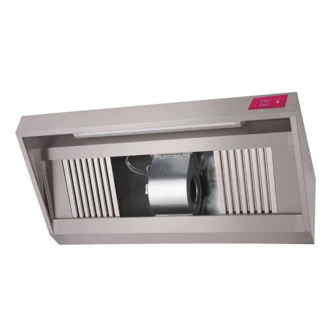Hotte complète avec moteur H 540 mm- FABRINOX-146.1000.700