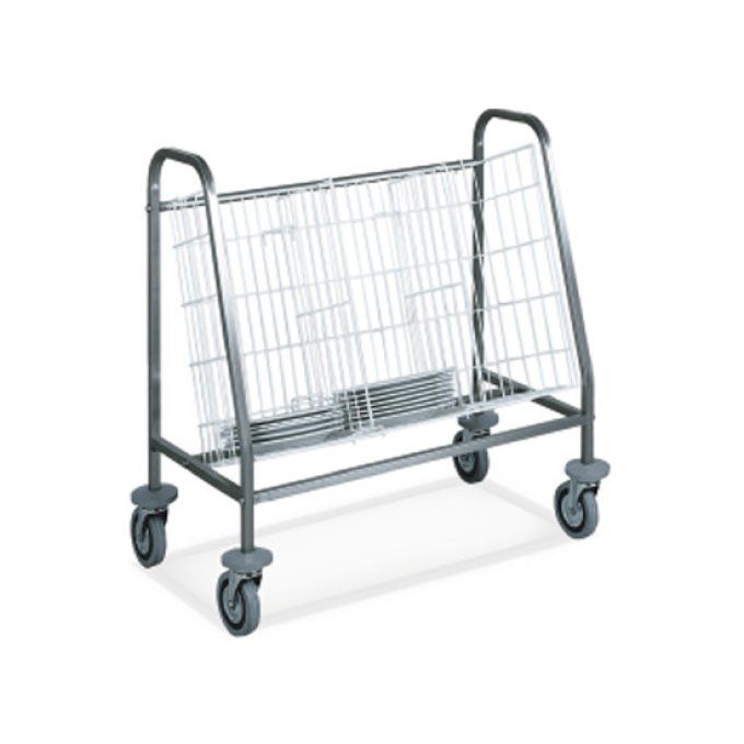Chariot à transport assiettes, capacité 100 assiettes VIRTUS IFA0004/F