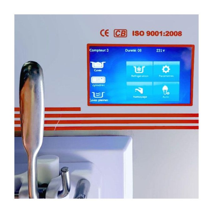 Machine à glaces Italiennes DEBREF BQ626Y (de chez Resto concept)