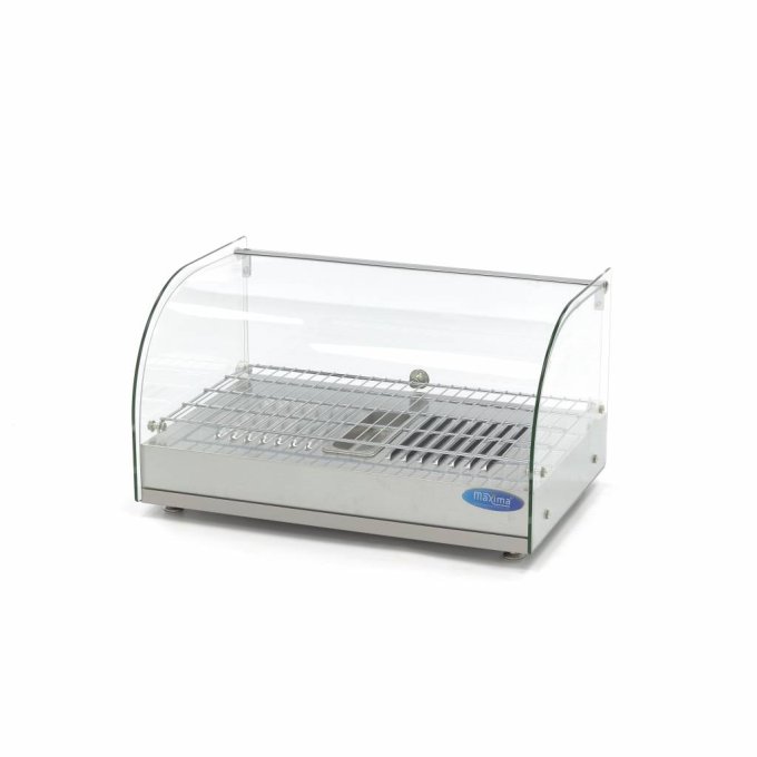 Vitrine chaude, 25 L, 55 cm, 1 etagère, Maxima 09400770