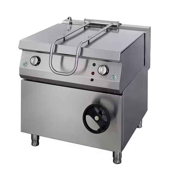 Sauteuse lourde à toute épreuve - 50 L - unité double - profondeur 70 cm - électrique