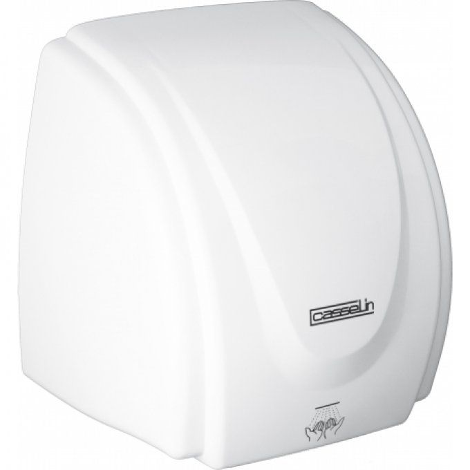 Sèche mains en ABS Blanc, 230v, 2100w